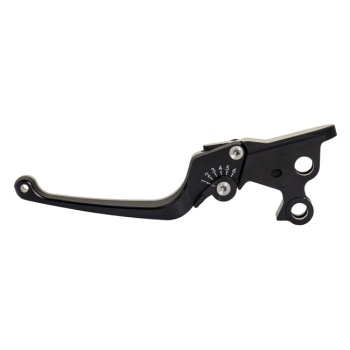 Preview: Rick's Motorcycles, Classic brake & clutch lever set. Black with ECE